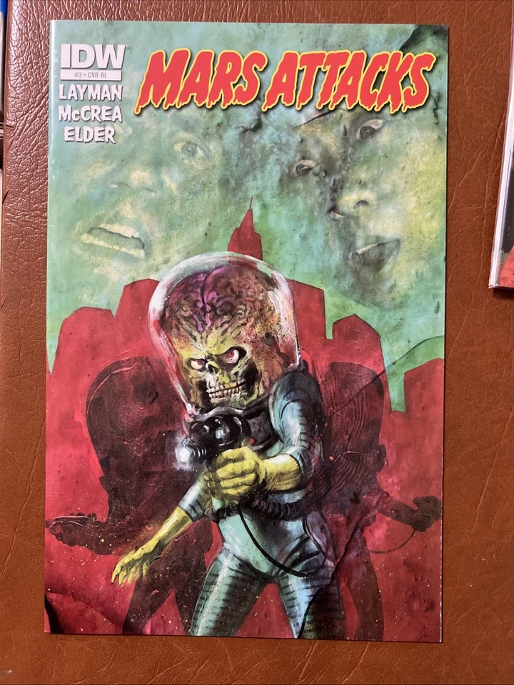 Mars Attacks Lot of 5 w/Variants: VF/NM to NM+, #3-6 IDW 2012 $8 Ship - Image 2 of 4