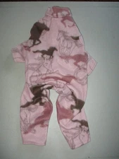 M fleece dog Pj's handmade