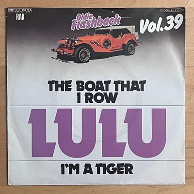 Vinyl 7'' Single:  Lulu    The Boat That I Row / I'm A Tiger   (EX/VG)