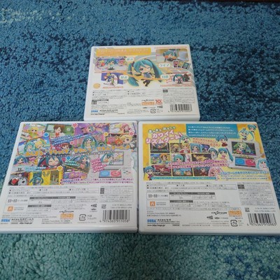 Hatsune Miku Project Mirai 1 2 & DX Deluxe set Nintendo 3DS