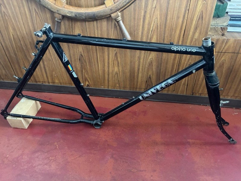 Early 1980s Univega Alpina Uno Frame And Twin Plate Fork MTB Stumpjumper-esque
