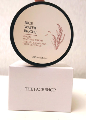 The Face Shop Rice Water Bright Facial Massage Cream 6.7 fl. oz