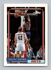 1992-93 Topps #263 Chucky Brown Near Mint or Better