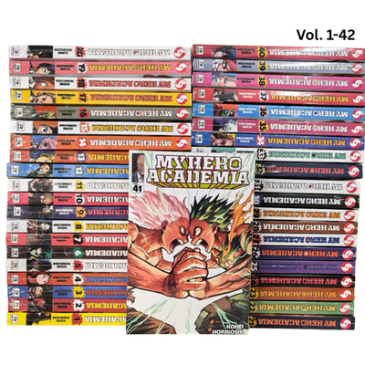 My Hero Academia Manga Vol.1-42 Complete Set English Version FAST