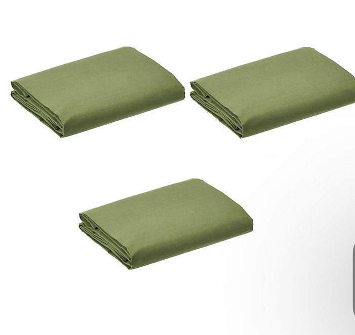 Amazon commercial Heavy Duty Water Resistant Canvas Tarp 15 Mil 8x10 3-pack