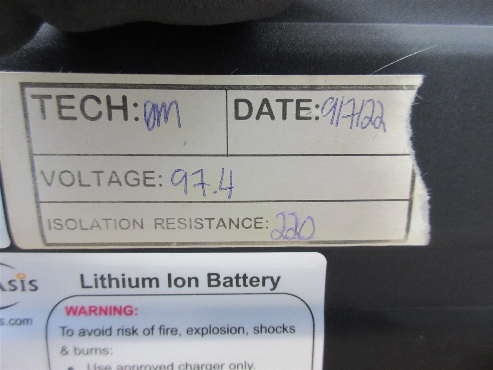 2023 Zero FX ZF7.2 Battery Tested Works Brick 