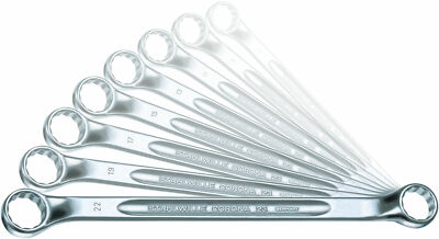 Stahlwille SET DOUBLE ENDED RING SPANNERS 96410704 Set with  8 Psc. 23/8