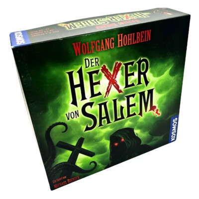 Der Hexer von Salem - Wolfgang Hohlbein - Kosmos  Brettspiel - Komplett