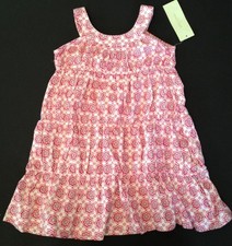 NWT Lucy Sykes New York Boutique Girl Pink Tiered Party Dress Easter 3 3T 4 4T 5