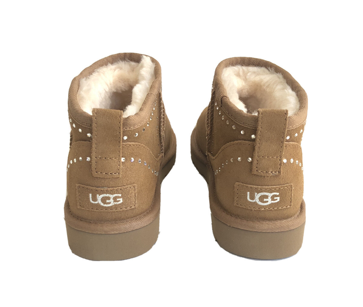 〈新品〉UGGアグ【24】W Classic Ultra Mini Bling UGG Ultra Mini Bling Black Boots - Women's – MyCozyBoots