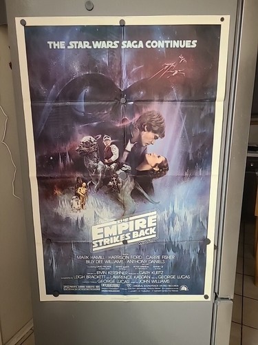 THE EMPIRE STRIKES BACK Original 1980 style A One Sheet Poster Excellent
