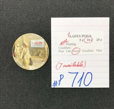 AAFES POGS, 10th Series/Printing, 1 POG, 10¢ , #P710,GOOD