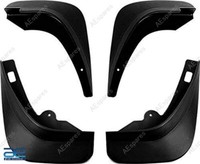SchmutzfäNger Set 4 StüCk PVC Schwarz FüR Skoda Type 2 Rechts Links Hinten