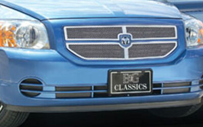 E&G Classics 2007-2011 Dodge Caliber 2pc Fine Mesh Chrome Grille