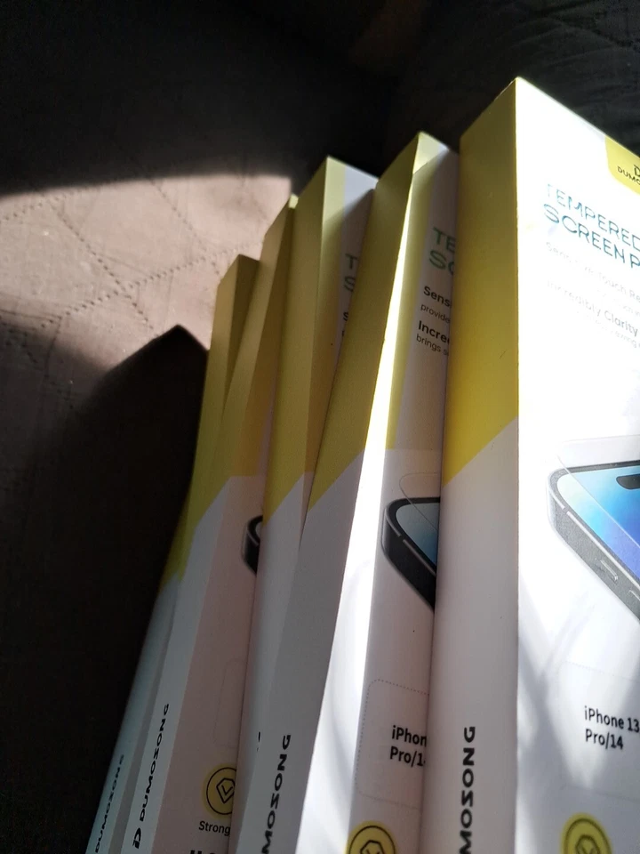 6 protetores de tela para iPhone 13/13 Pro/14 e 4 protetores de tela para 14 Pro Max - Imagem 4 de 4