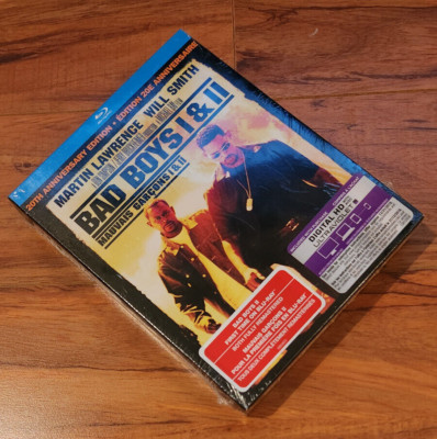 /4656 Bad Boys / Bad Boys II (Will Smith) Canadian Blu-ray Box Set NEW SEALED!