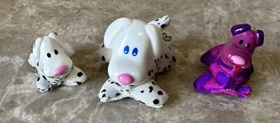 1990s Hasbro Pocket Pets Huggy Pups Dalmations Rare