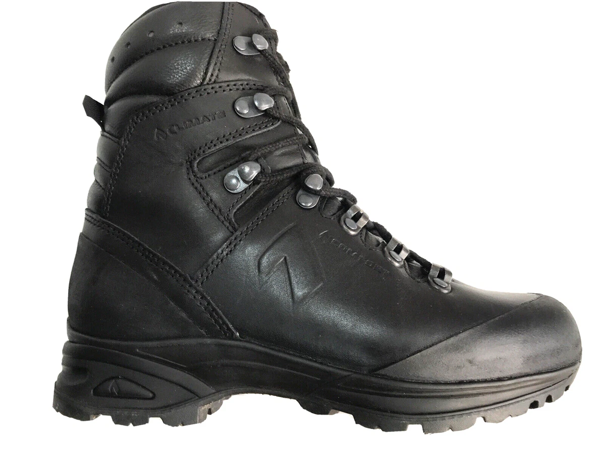 HAIX Combat Gore Tex Cuir Noir Bottes Sf Allemand Arm e GB 5.5 3065