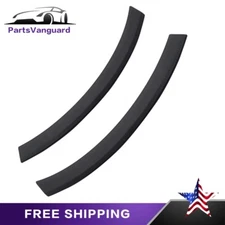 2SET Front Bumper End Caps for Toyota RAV4 2016-18 Textured Right & Left