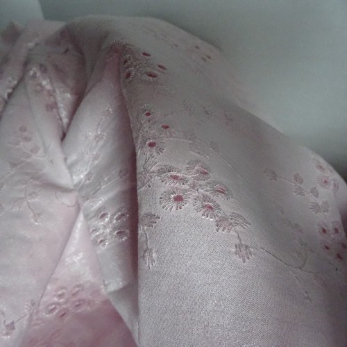 Lot of Eyelet Fabric 4 Pieces each 44" yard for 3 2/3 yds total Cotton - Picture 11 of 13