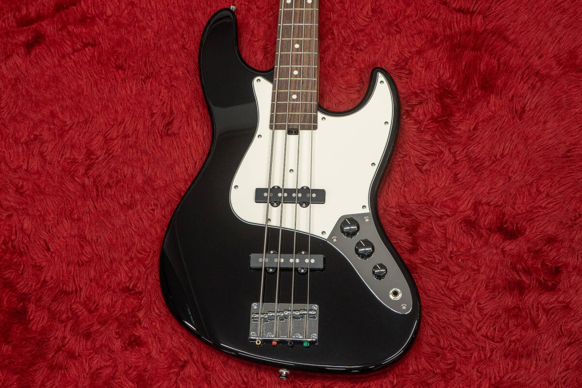 Three Dots Guitars FB（BLK/R） Electric Bass Guitar Three Dots JB BLK/R Black Color with