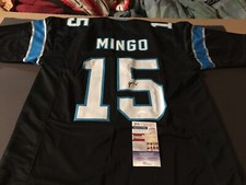 Jonathan Mingo-ROOKIE AUTOGRAPH Signed Panthers XL Custom Jersey-JSA