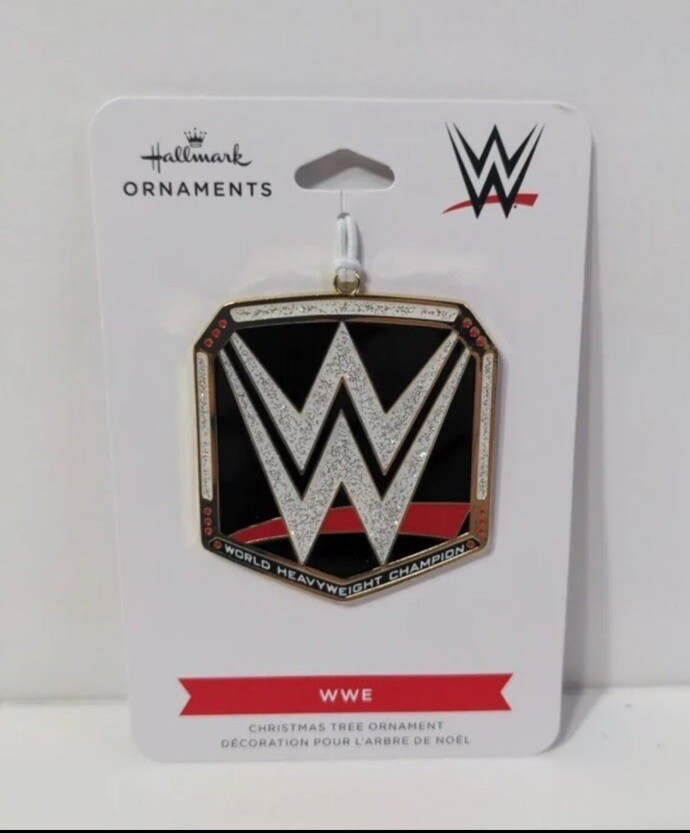 Hallmark WWE Wrestling Christmas Tree Ornament Enamel Metal FLAT | eBay