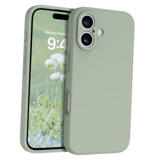 Magnetic for iPhone 16 Case, Phone Case iPhone 16 [Compatible Copper Green