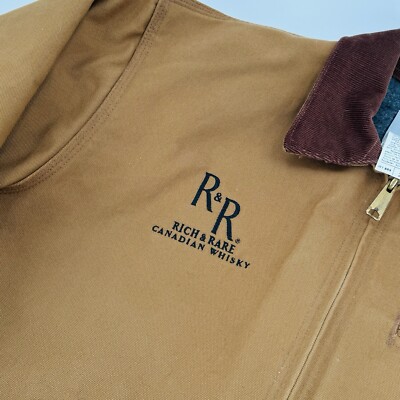VINTAGE Carhartt Blanket Lined Detroit Jacket J01 BRN Mens Size 48