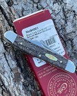CASE XX ** FPR 2024 BLACK CURLY OAK WOOD BRASS SHIELD MEDIUM STOCKMAN KNIVES — photo 6