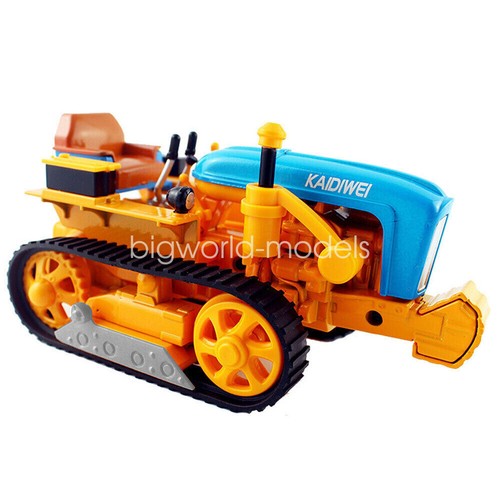 1/18 Scale Farm Tractor Toy Yellow Diecast Model Farm Vehicle Toys Collection - Picture 4 of 19
