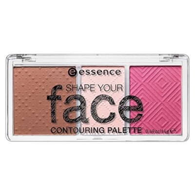 essence | Shape Your Face Contouring Palette, 20 Ready, Set, Pink!, 0.49 oz