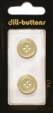 Dill Buttons ~ (0917) - 5/8" - 2 ct