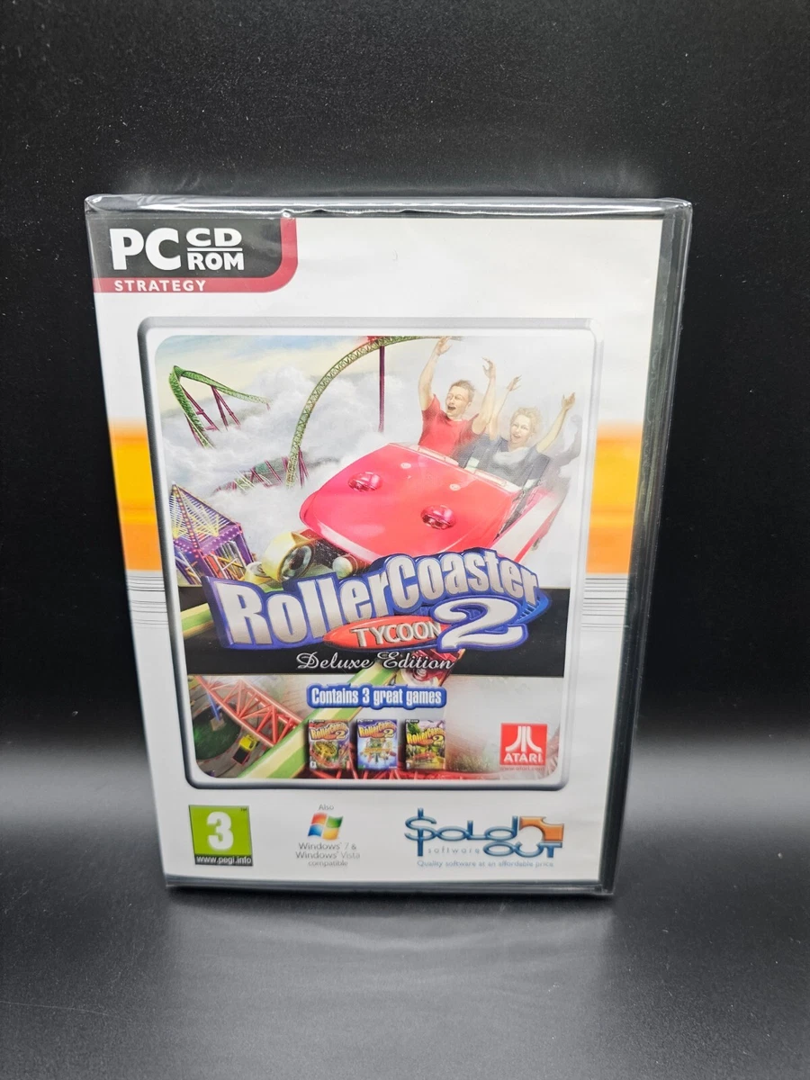 RollerCoaster Tycoon 2 - Jeu PC - Best Of Stratégie - Atari - Neuf Sous Blister