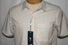 NWT WILLIAM MURRAY Small Men's S/S KNOTTY BY NATURE Poly Spandex Shirt