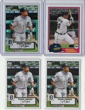 2021 TOPPS BASEBALL DETROIT TIGERS MIGUEL CABRERA LOT OF (4) 1952 CHROME 70TH 52