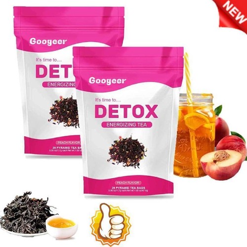 Lulutox Tee Gewichtsverlust, hilft Blähungen zureduzieren, Detox Energizing Tee - Photo 1/16