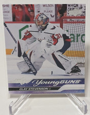 2023-24 Upper Deck Series 2 #457 Clay Stevenson Young Guns Washington Capitals