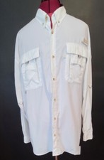 COLUMBIA Men  s PFG Bahama  II Long Tab Sleeve Fishing Shirt UPF 30 Vented