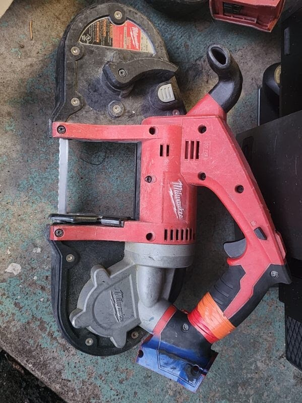 Milwaukee 262920 M18 18V Portable Band Saw Tool Only eBay