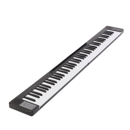 88-Tasten klappbar Keyboard Digitalpiano elektrisch Klavier mit Umhängetasche DE - Bild 11 von 12