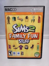 SIMS 2 Family Fun Stuff MAC CD Expansion Pack CIB