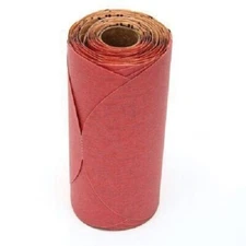 3M - 1108 -Red Sandpaper 400 Grit Sanding Disc Roll of 100 - DA 6" sticky back