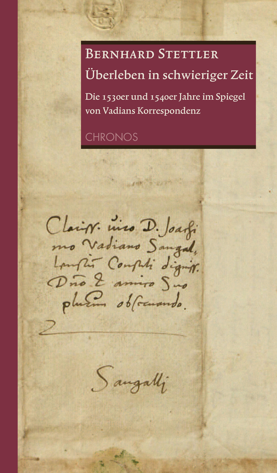 Thumbnail - Bernhard Stettler | Überleben In Schwieriger Zeit | Taschenbuch |