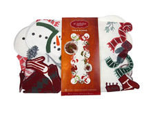 St Nicholas Square Snowman Table Runner NEW 36"