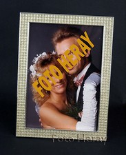 Erno Glamour Diamond Silber 13X18 Metall PortraitRahmen Bilderrahmen 201182