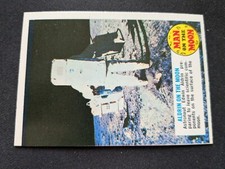 1970 Topps Man On The Moon Card # 67 of 99 Aldrin on the Moon (VG)