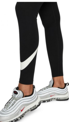 Nike Women's Tight Fit High Rise Full Length Leggings Classic Black NEW NWT | eBay