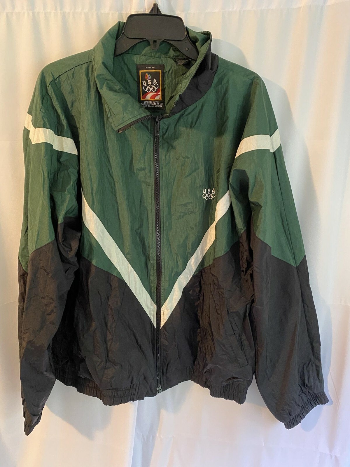 Vintage Team USA Olympic JCPenney Green 