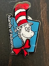Cat in the Hat - Universal Studios Islands of Adventure Pin with Movable Bow Tie